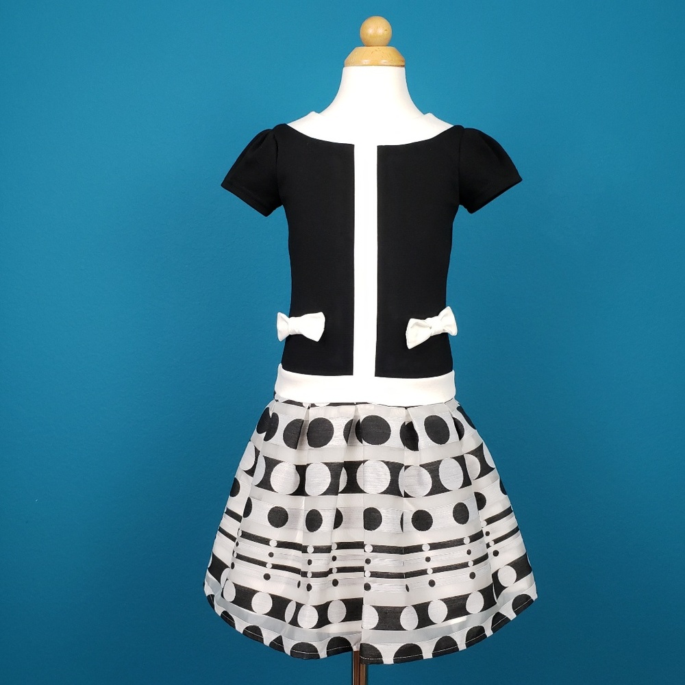 🆕️🎈😊 LITTLE ANGELS by US Angels Mod Dress w/ Bows // (CHILD) // (NWT)